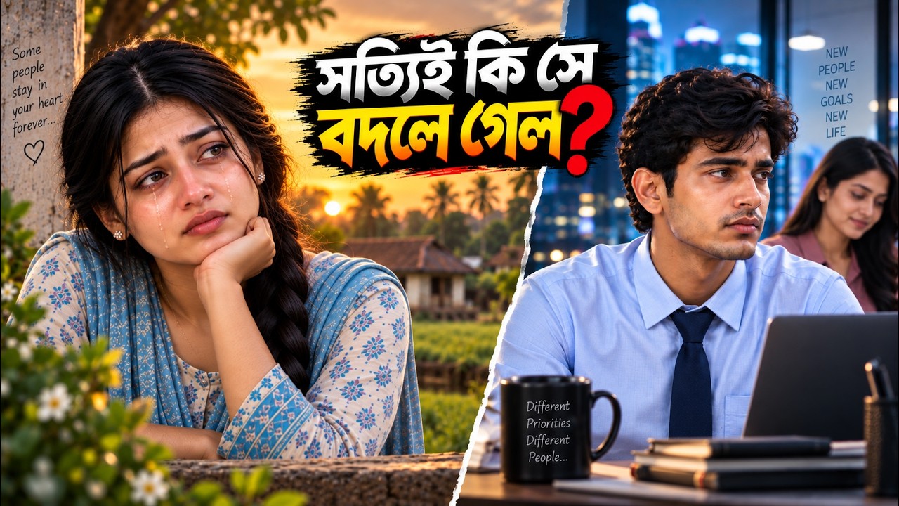 হঠাৎ কেন বদলে গেল ছেলেটি? | ভালোবাসার গল্পে নতুন মোড় | Bengali Emotional Story