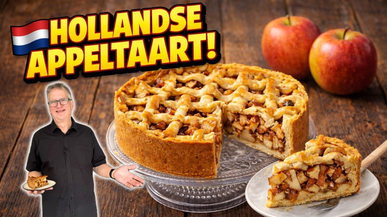 Hoe maak je een &eacute;chte Hollandse Appeltaart?
