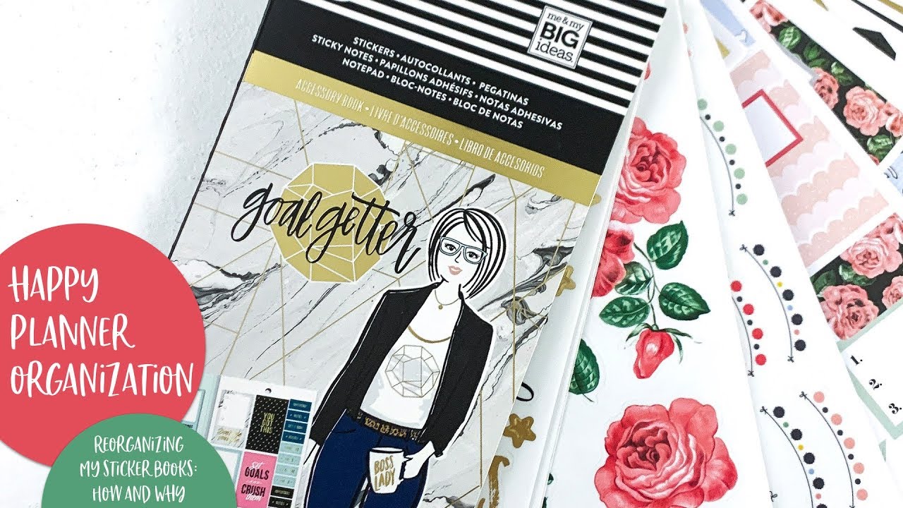 BREAKING UP MY HAPPY PLANNER STICKER BOOKS *gasp*   The How and Why of it All...