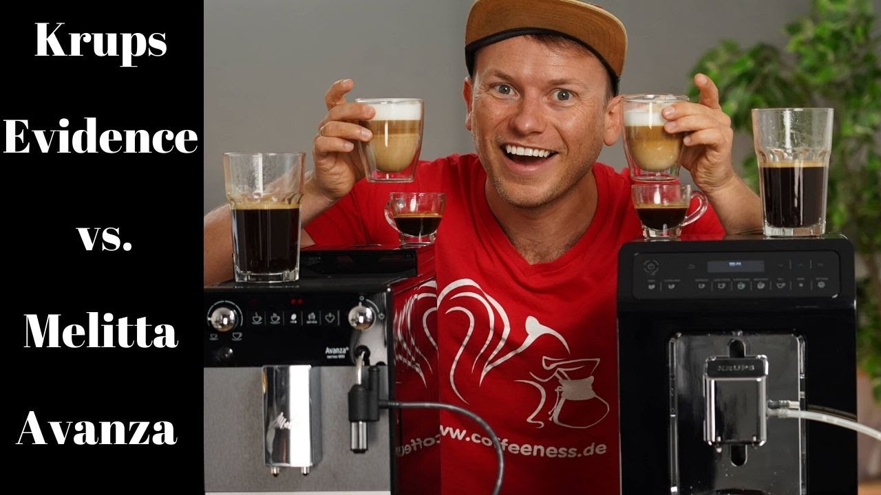 Melitta Avanza oder Krups Evidence? | Espresso / Kaffee und Latte Macchiato im Vergleich