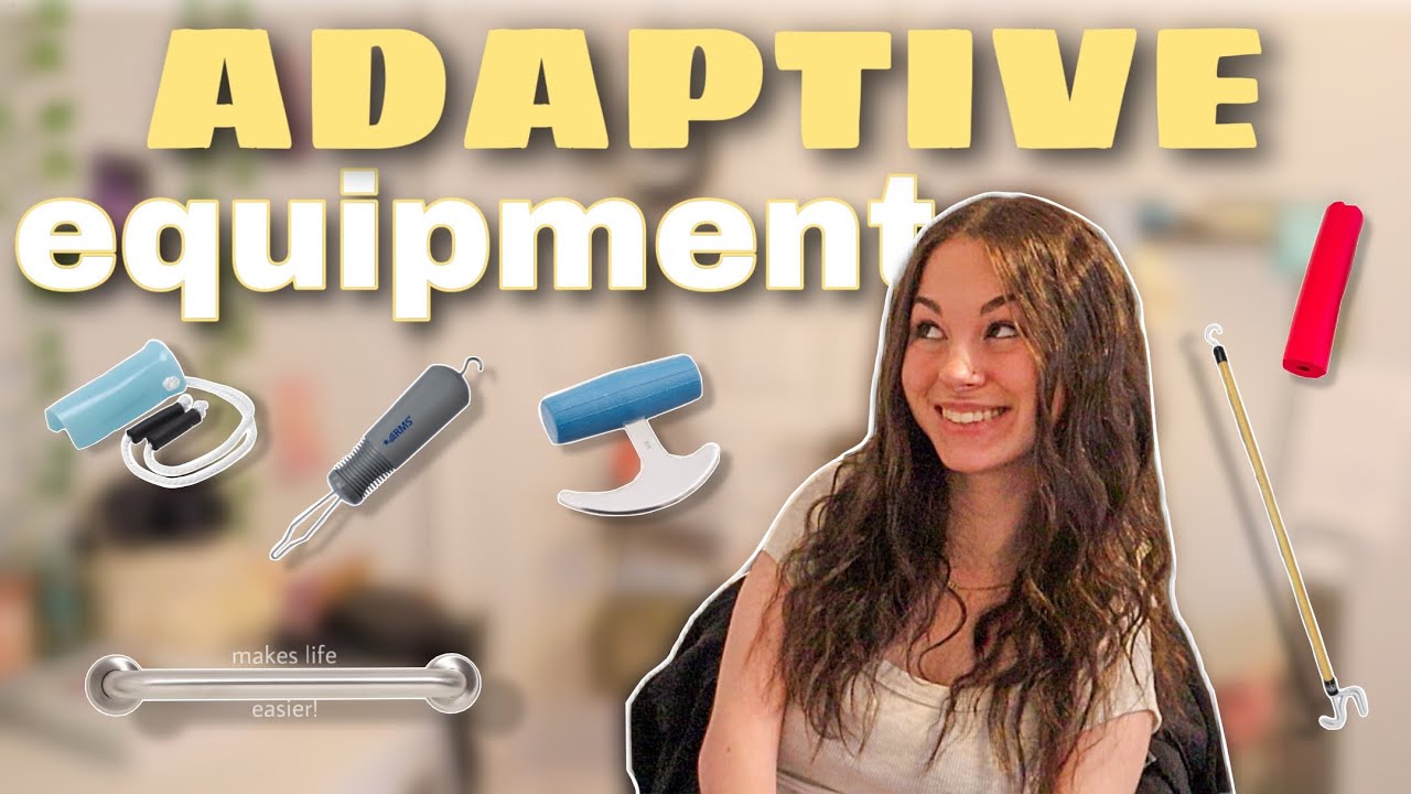ADAPTIVE EQUIPMENT THAT WILL CHANGE YOUR LIFE!! 💙 (Arthrogryposis)