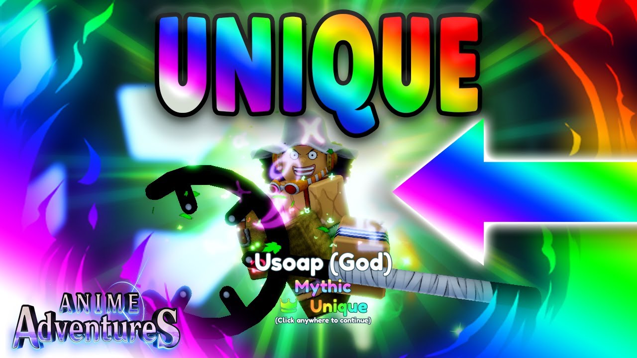AM I THE LUCKIEST PLAYER IN ANIME ADVENTURES AGAIN? UNIQUE USOPP SNIPER GOD IS FINALLY MINE!