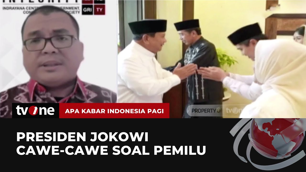 Jokowi: Saya Akan Cawe-cawe soal Pemilu | AKIP tvOne
