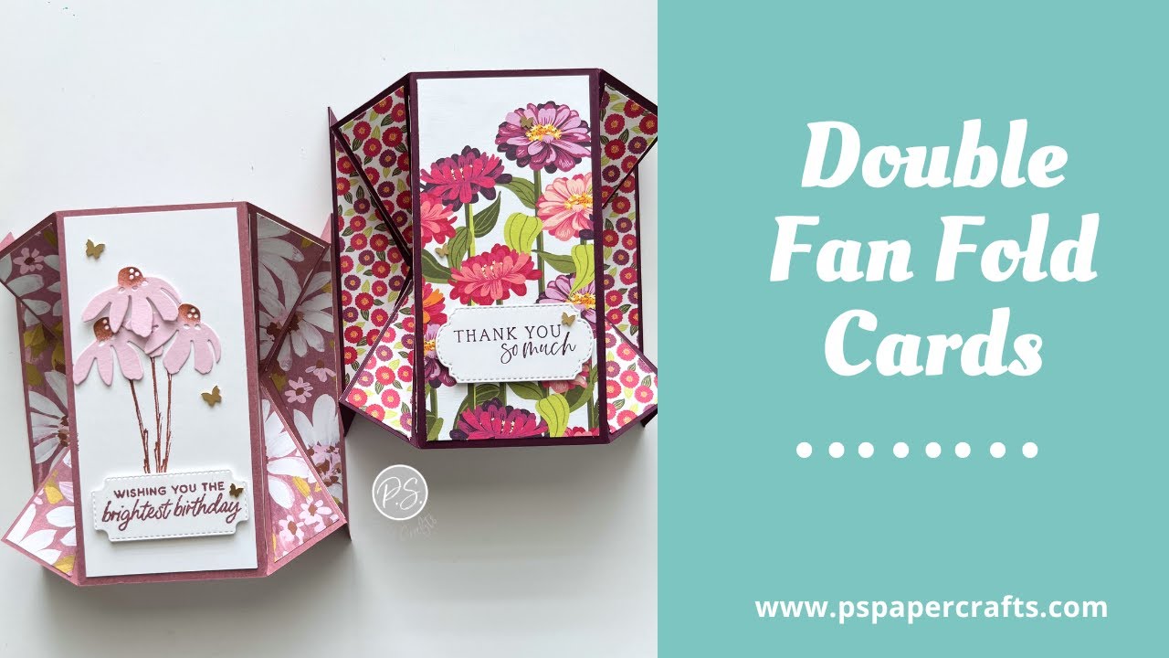 How to make a Double Fan Fold Card