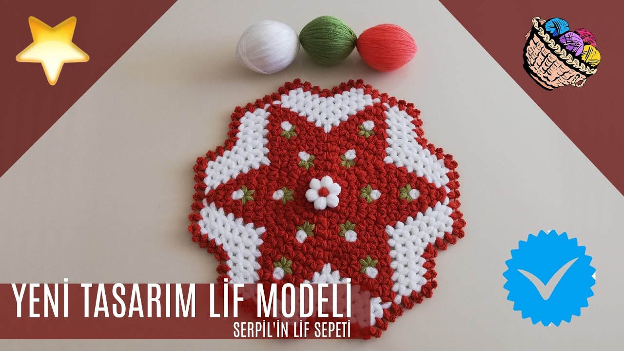 ✅️Renklerin Uyumu ✅️Modelin Güzelliği ✅️Muhteşem yuvarlak lif modeli ve yapılışı