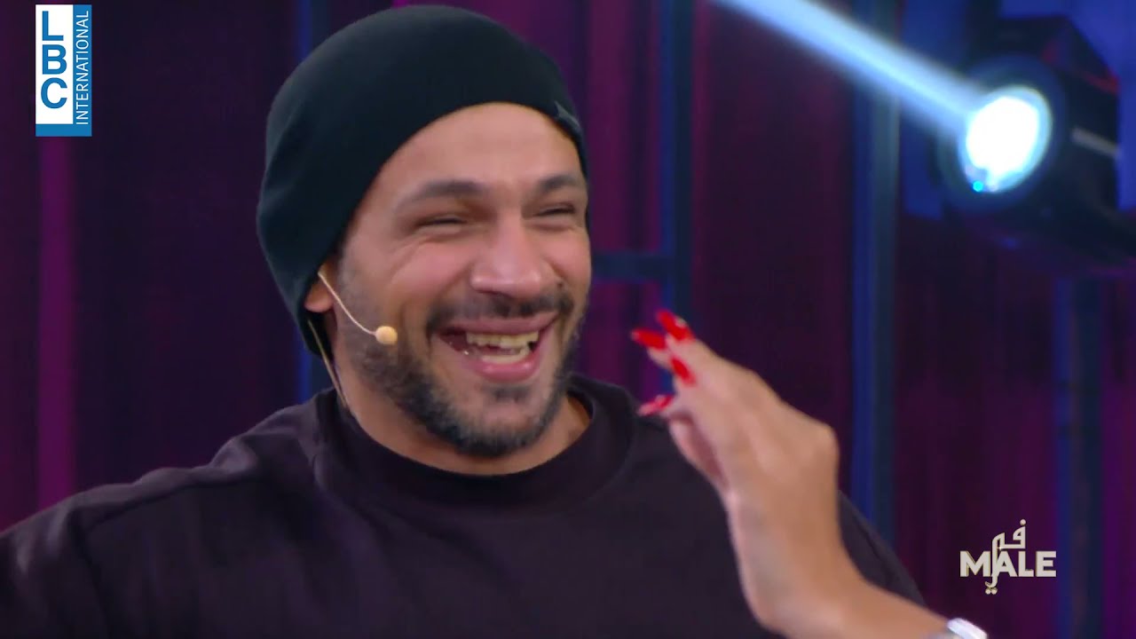 في male - محمد عطية وميريام عطالله في فقرة التمثيل الارتجالي