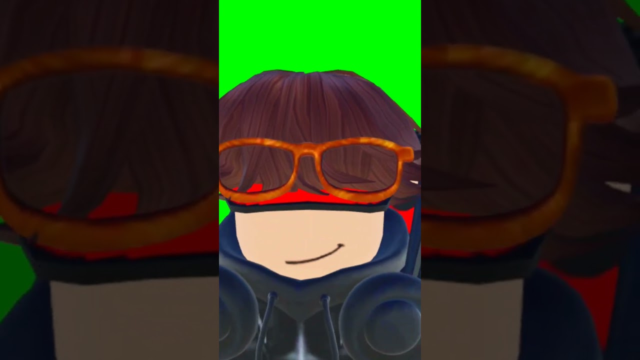 green screen the background