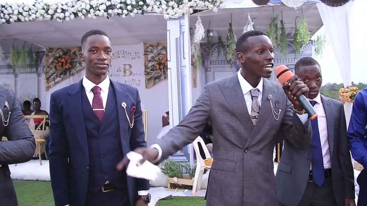 ERIYA'S SPEECH SON OF JOHN HIGIRO KIKONGE AND HIS GROOMS MEN MADE HIS WEDDING EXCITING