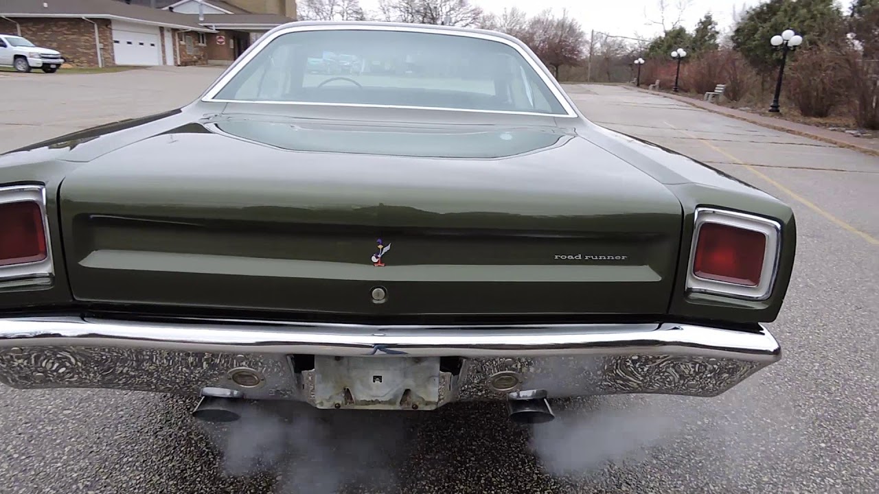 1969 Plymouth Road Runner Green for sale at www coyoteclassics com
