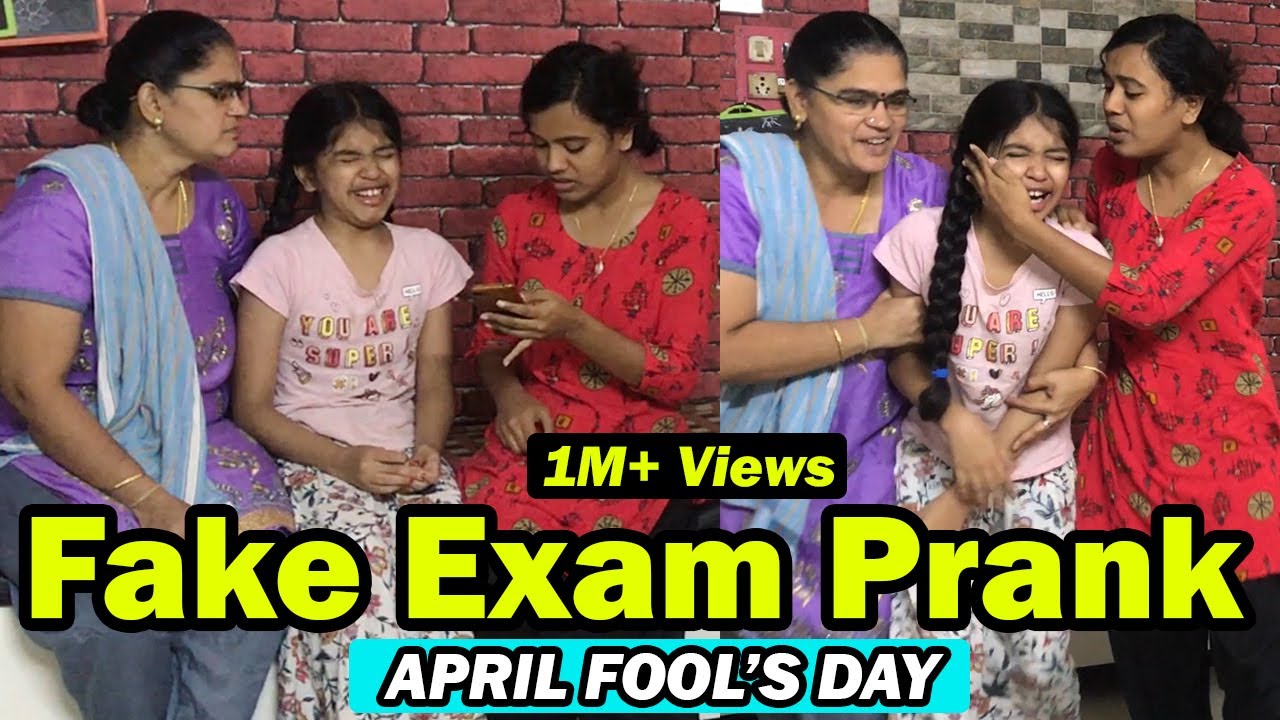 😜April Fool *PRANK* On Ammu || Ammukutti Cried😭 || Ammu Times || Amirtha Varshini ||