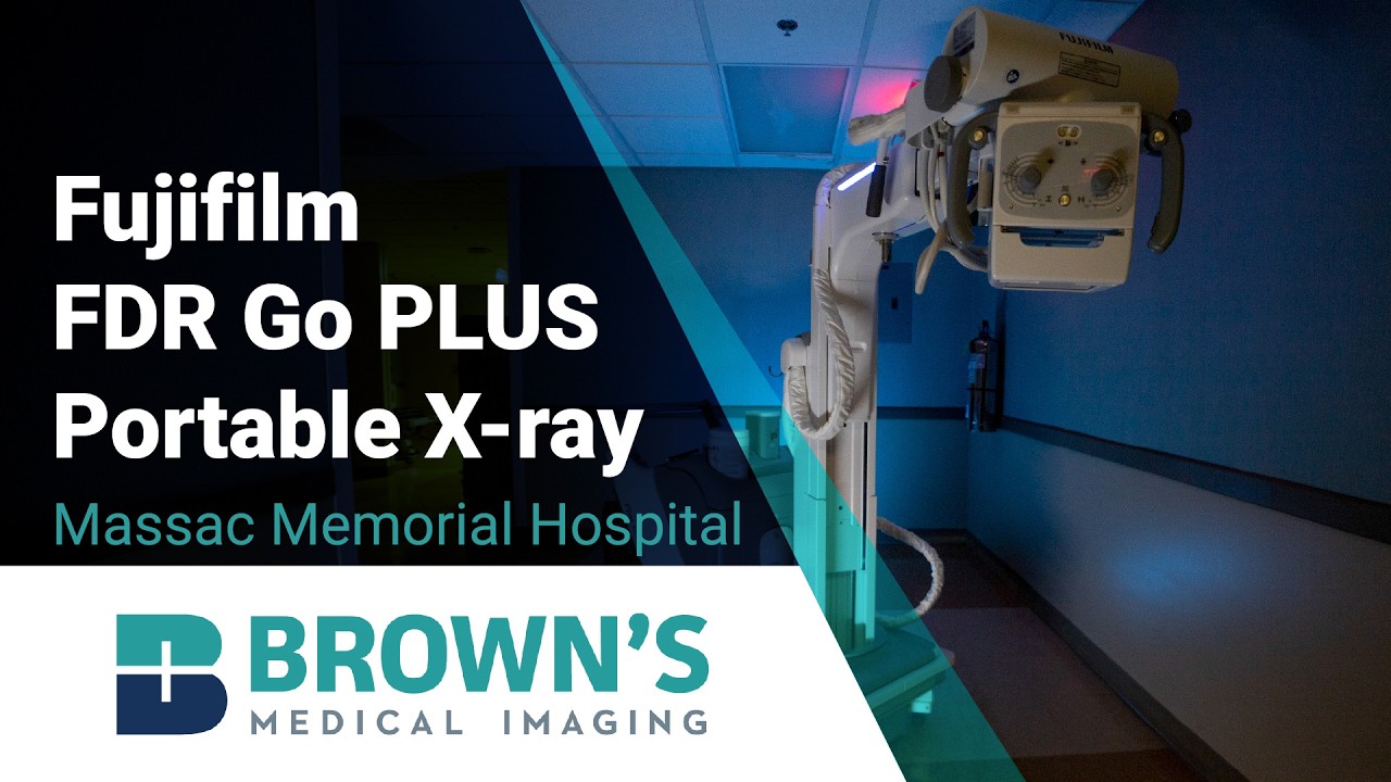 Fujifilm FDR Go Plus portable x ray machine offers superior care