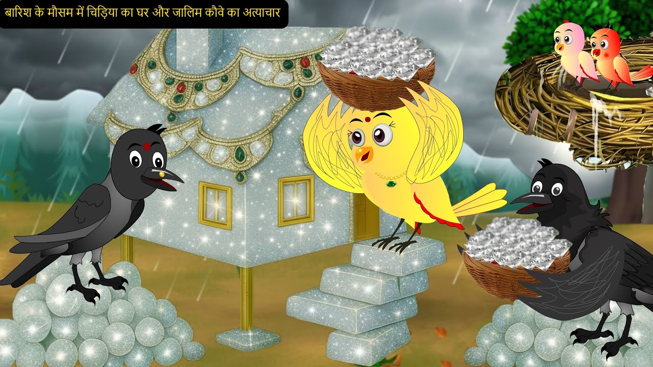 कार्टून | NEW Episode Rano Chidiya Wala Cartoon| NEW Chidiya Hindi Cartoon |Tuni Chidiya Ki Kahaniya