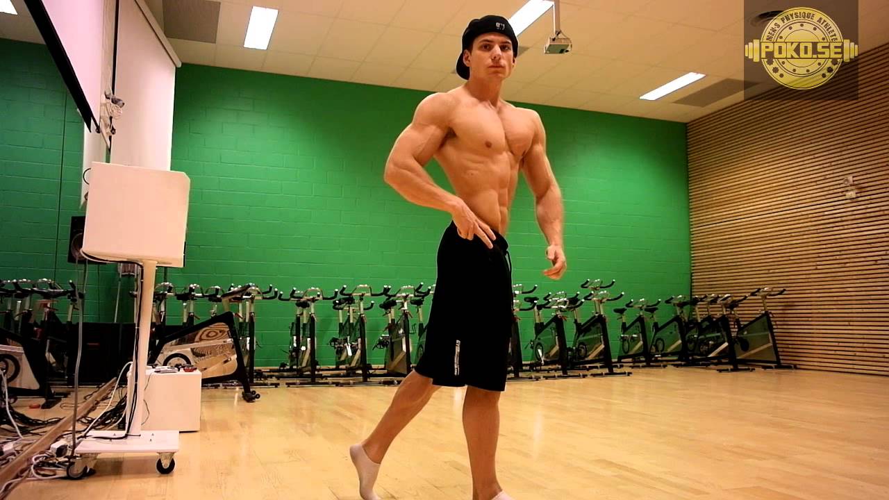 Posing 16 Days Out Men's Physique Olympia Amateur Spain 2015