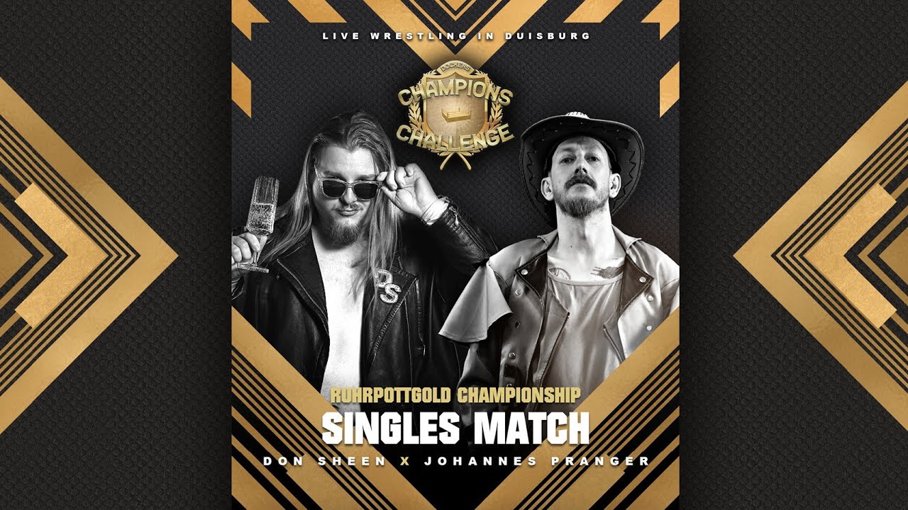 FULL MATCH | Johannes Pranger vs Don Sheen | Ruhrpottgold Title Match | Champions Challenge 2024