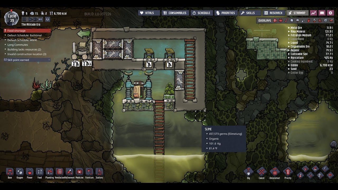 Oxygen Not Included 3 Phase AIrlock Pollution Containment