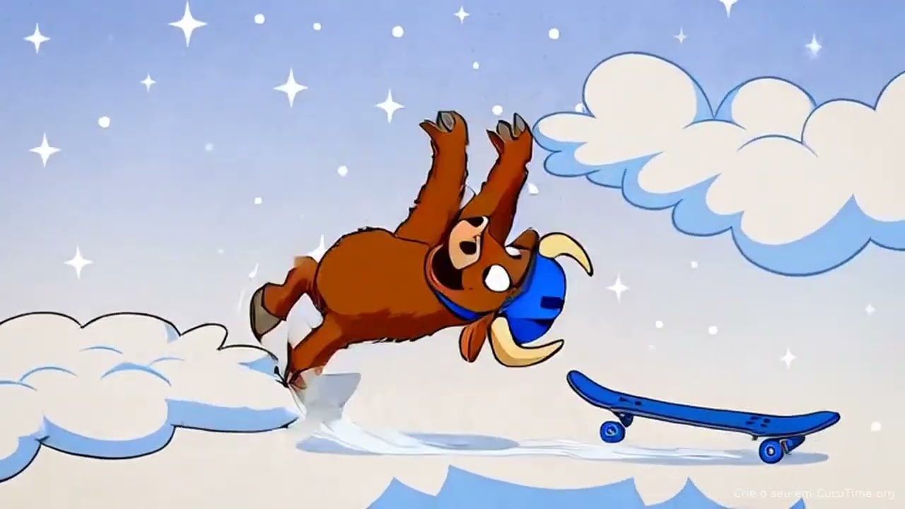 Bruno, o Búfalo do Skate Radical