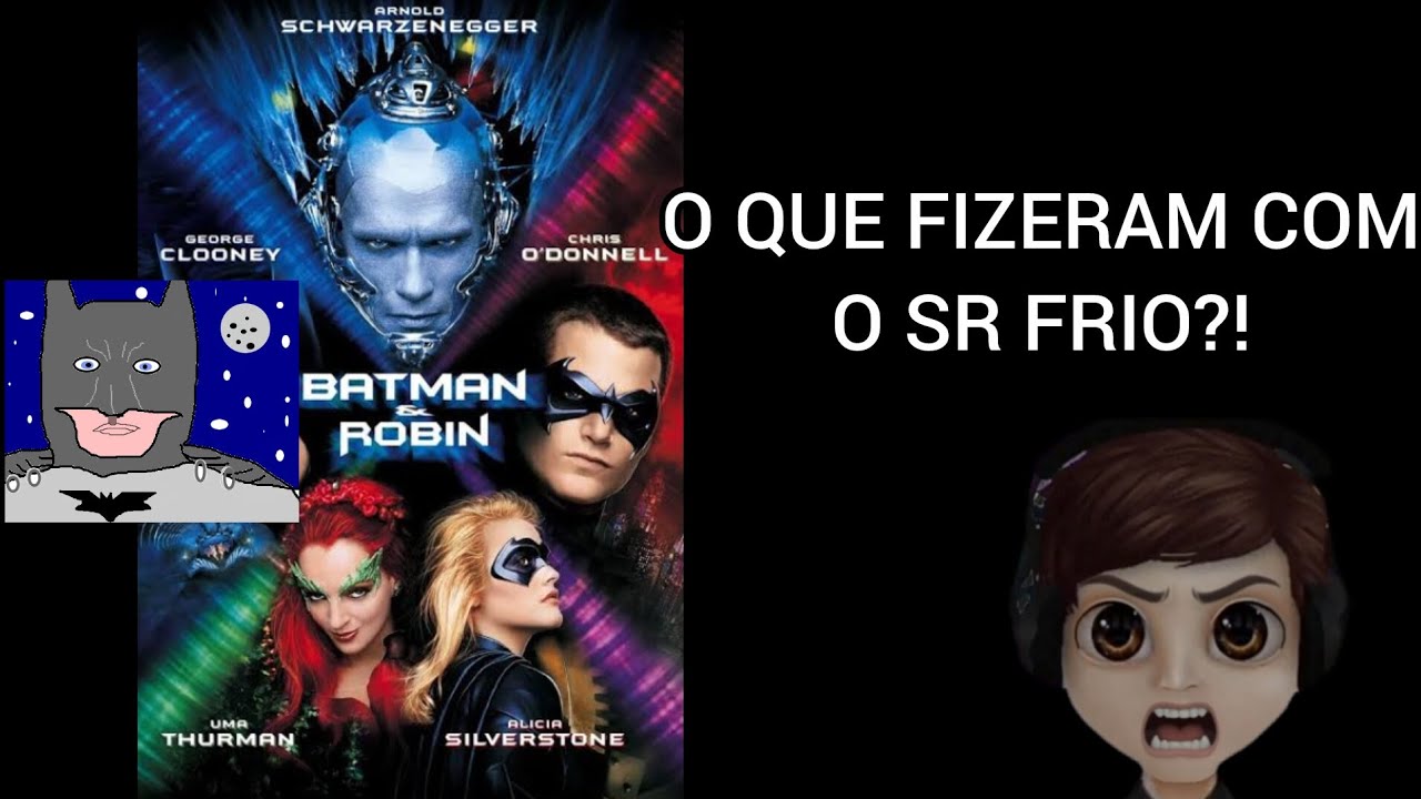 BATMAN E ROBIN É O EXEMPLO DE COMO NÃO FAZER UM FILME