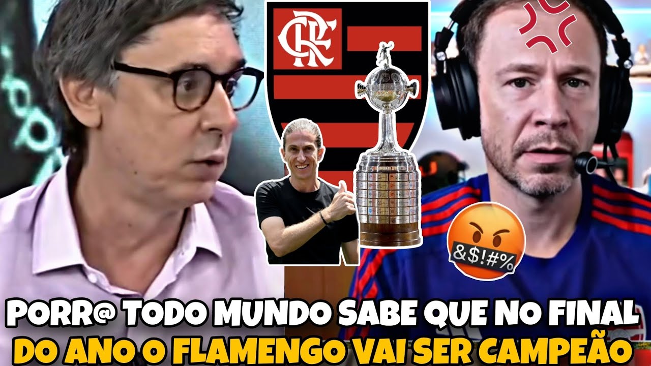 JORNALISTA JANTOU A GLOBO E RIVAIS EM FAVOR DO FLAMENGO KKKK ( TIAGOL, BANDSPORTS E ESPN )