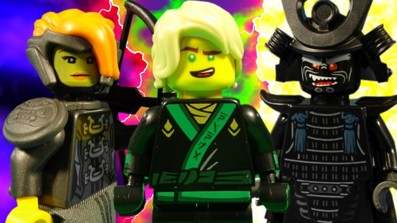 LEGO NINJAGO MOVIE - PART 1 - 6 COMPLETE SERIES