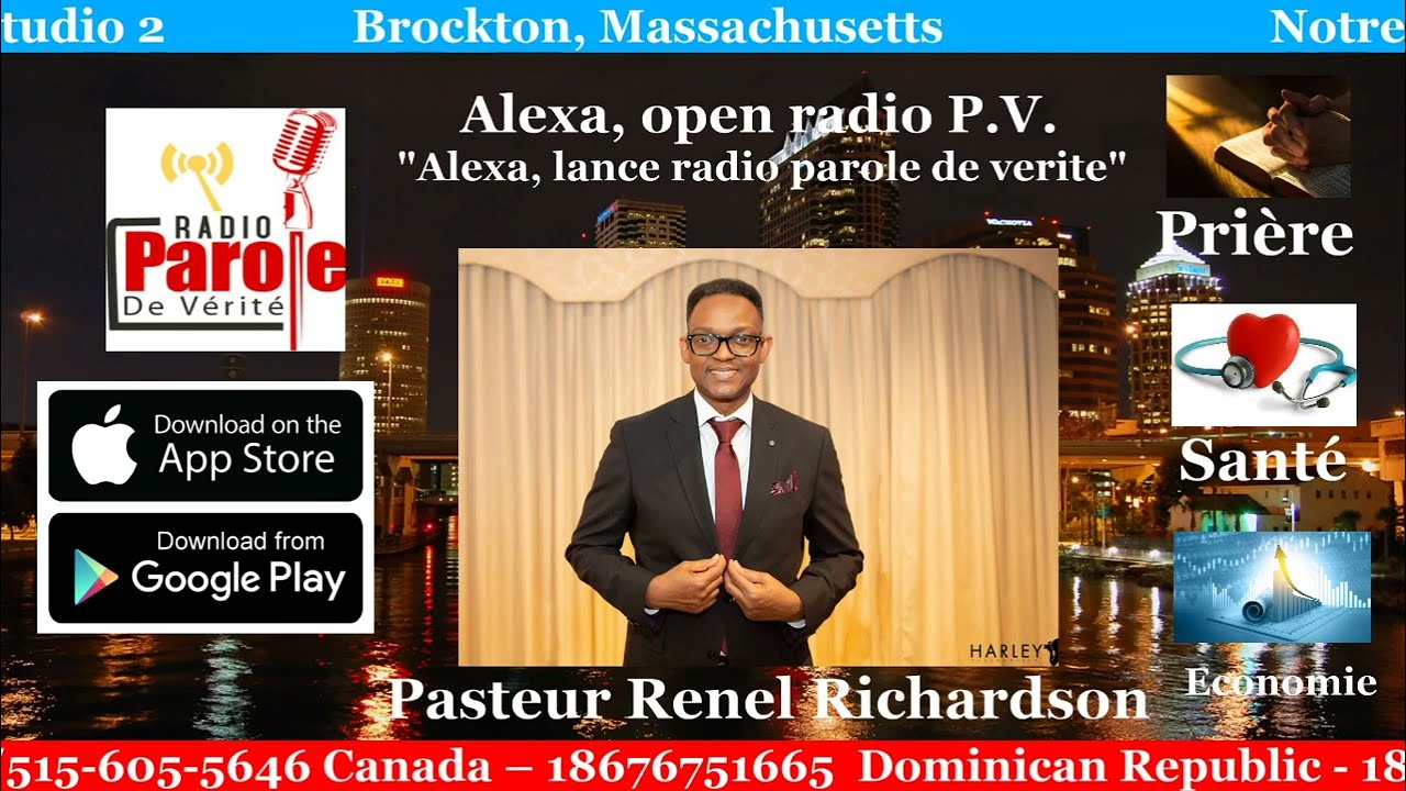 CAUSERIE - Pasteur Renel Richardson