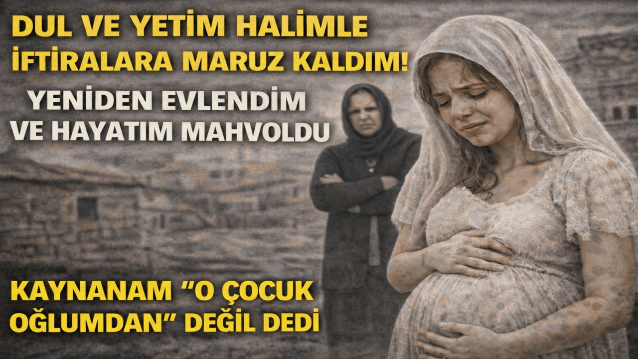 YOKSUL VE DUL HALİMLE YENİDEN EVLENDİM! HAMİLE KALDIM — KAYNANAM 