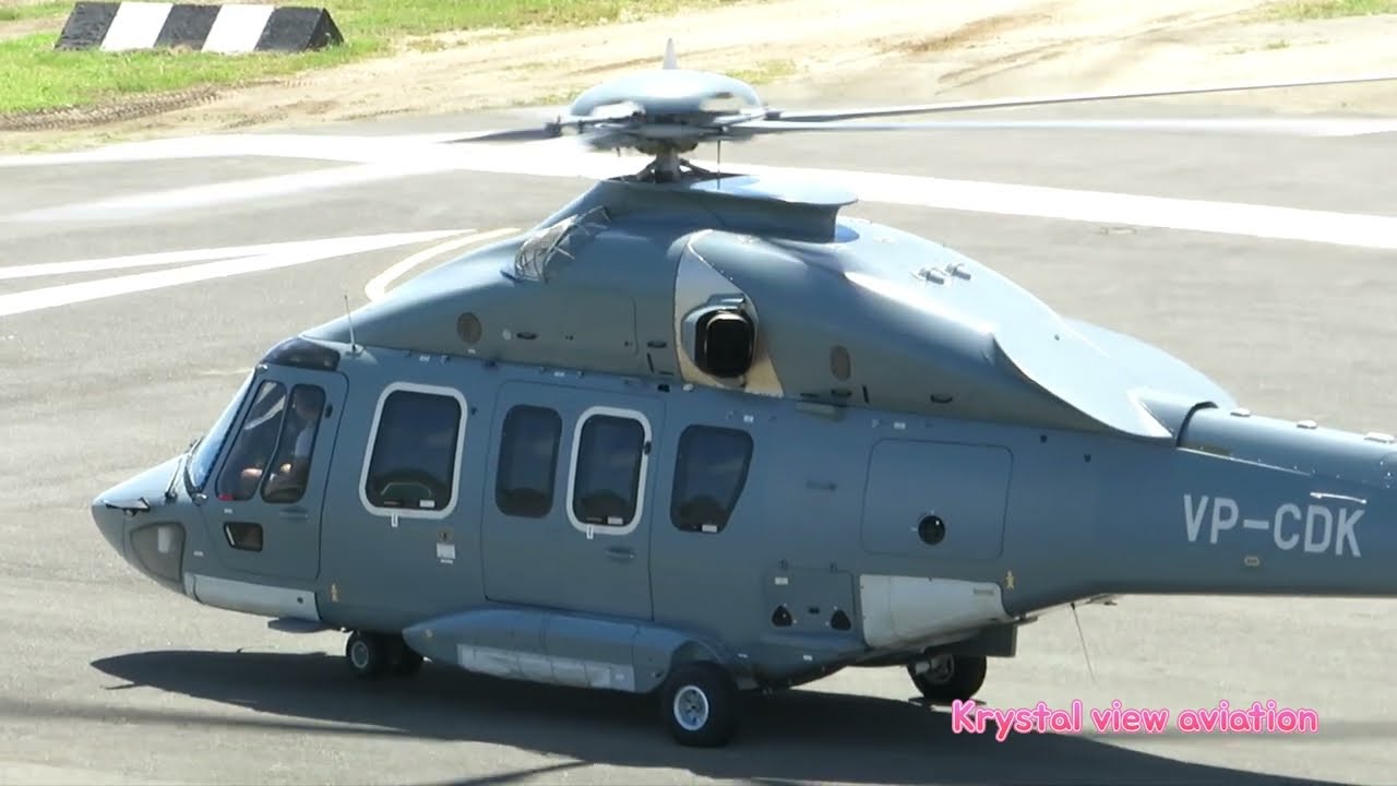 FIRST EVER AIRBUS H175 HELICOPTER @Taddy Bay int VG
