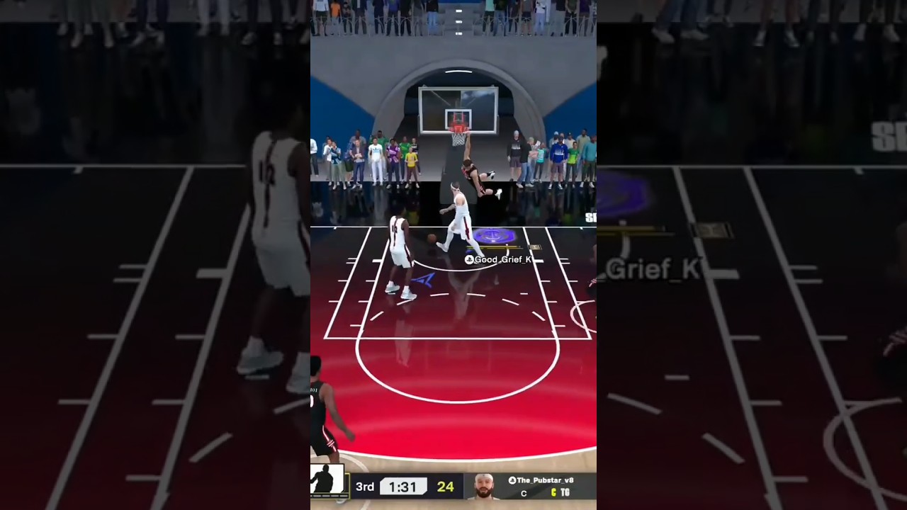 Rec highlights 5 #nba #2k #dunk #20points