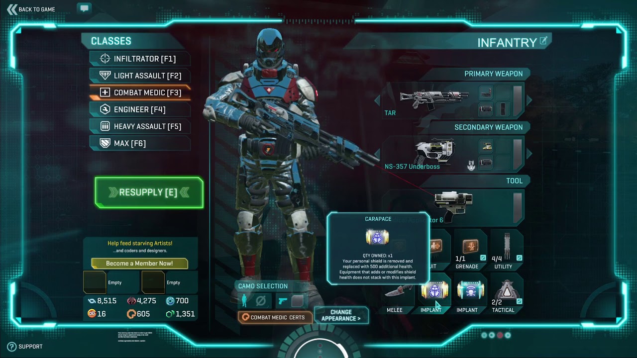 Planetside 2 Combat Medic Guide 