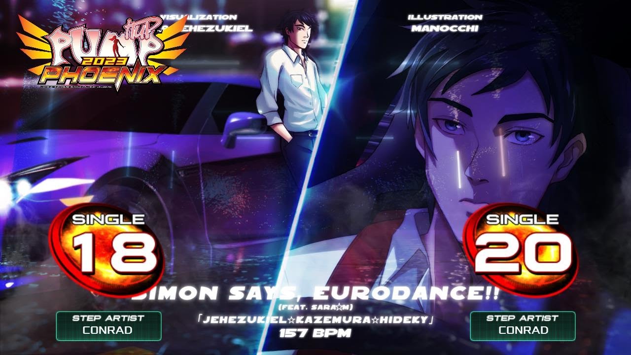 [PUMP IT UP PHOENIX] Simon Says, EURODANCE!! (feat. Sara☆M) [사이먼 세이즈, 유로댄스!!] S18, S20