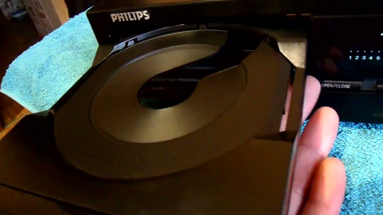 PHILIPS CD 604. CDM4/19, TDA1543. Обзор проигрывателя. Профилактика механизма загрузки диска.