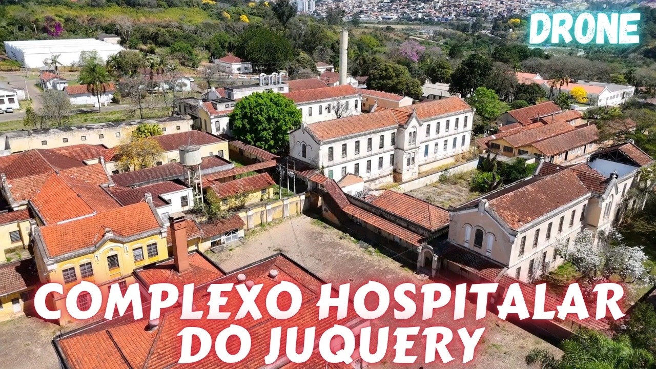 Drone mostra aquele que já foi um sombrio manicômio: O Complexo Hospitalar do Juquery - F. da Rocha
