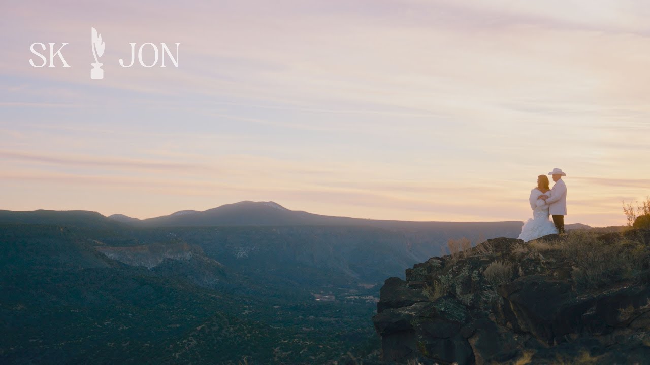 Romantic Winter Wedding at Loretto Chapel & Four Seasons Santa Fe | Judge Marries Texas Ranger