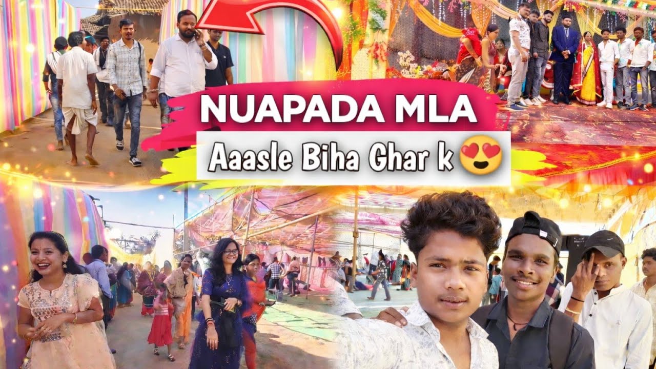 NUAPADA MLA JAY BHAI DHOLKIA  Aasle BihaGhar K 😱 | Mj Venom Official #vlogs 