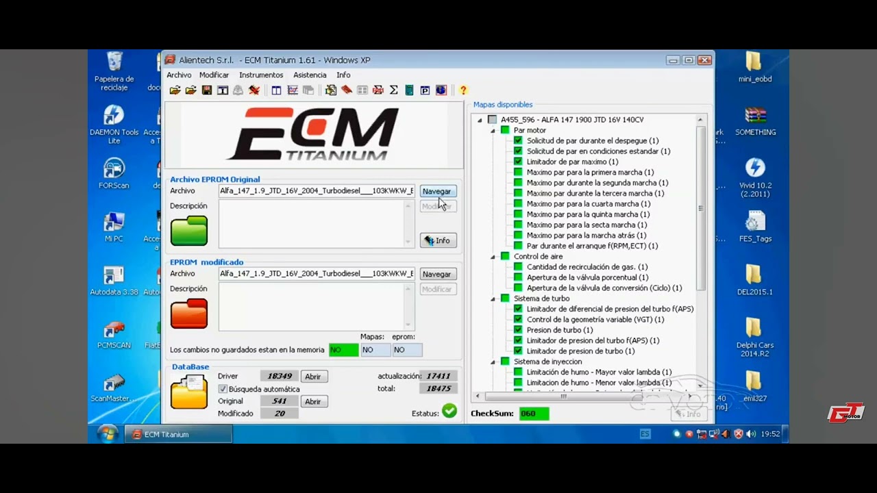 repro ecm titanium
