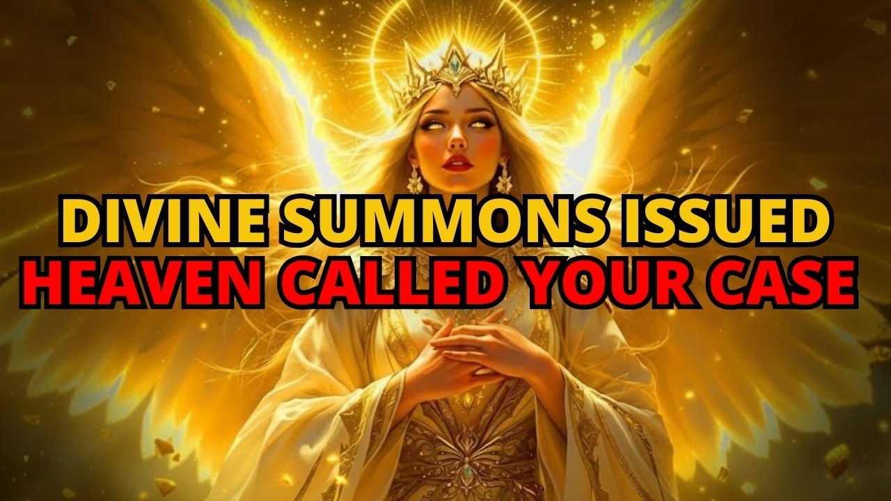 Chosen One, The Divine Summons Has Been Issued — Heaven Has Called Your Case Into Court