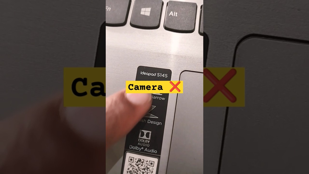 Lenovo IdeaPad S145 Series Laptop Web Camera Not Working Problem