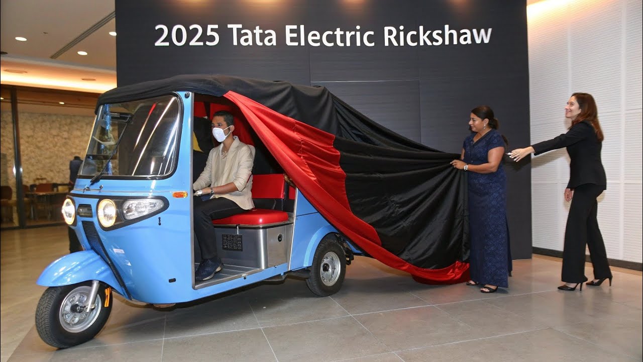 2025 Tata Electric Rickshaw &ndash; The Future of Urban Mobility! ⚡🚀