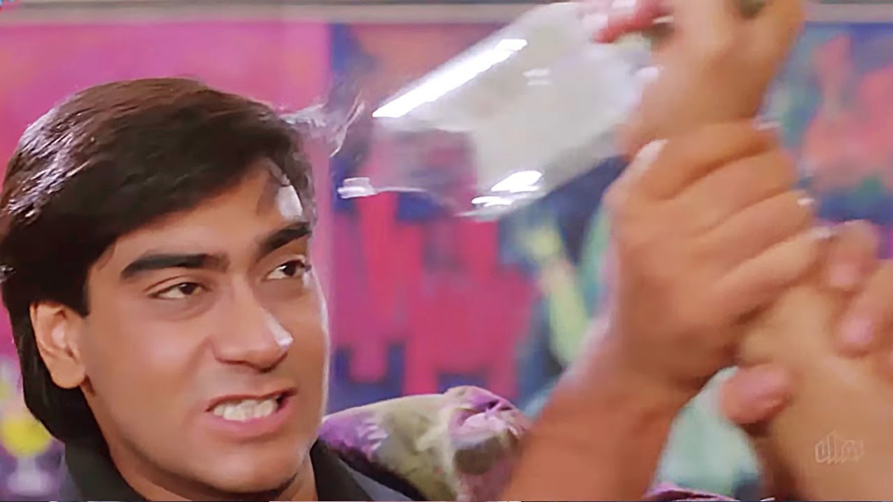 मेरी ज़िन्दगी छीनने का हक़ किसने दिया तुझे - Ajay Devgn | Best Bollywood Action Scene | Kanoon (1994)