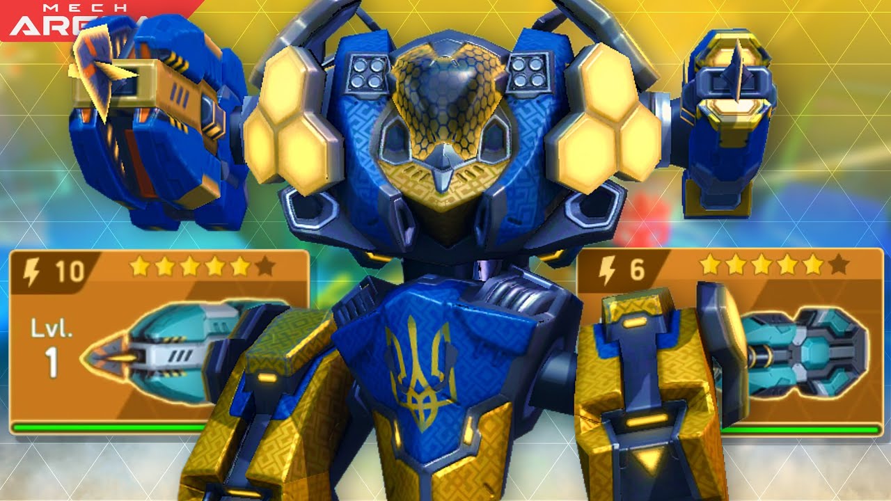 Aegis + Revoker 10 & 6 🔰| Walking Fortress | Mech Arena