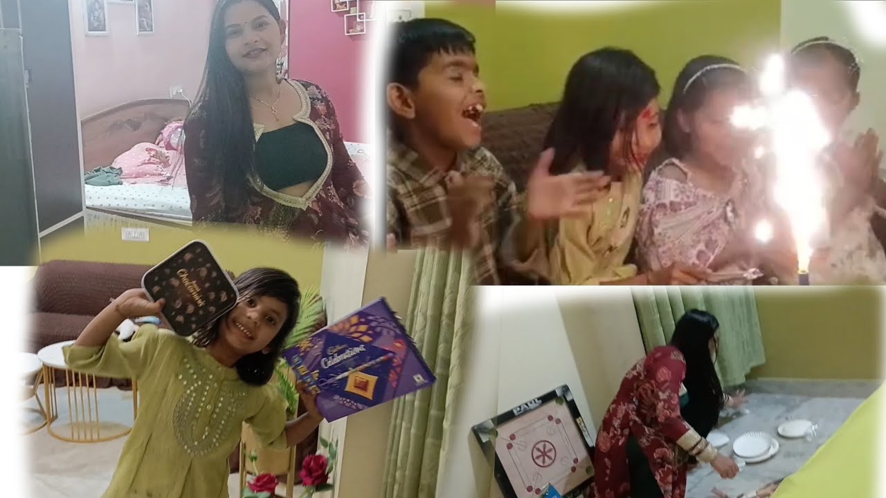 पारखी का बर्थडे मनाया खूब धूमधाम से 🤷‍♀️😍घर आए बहुत सारे लोग साथ मिलकर किया सेलिब्रेट || 