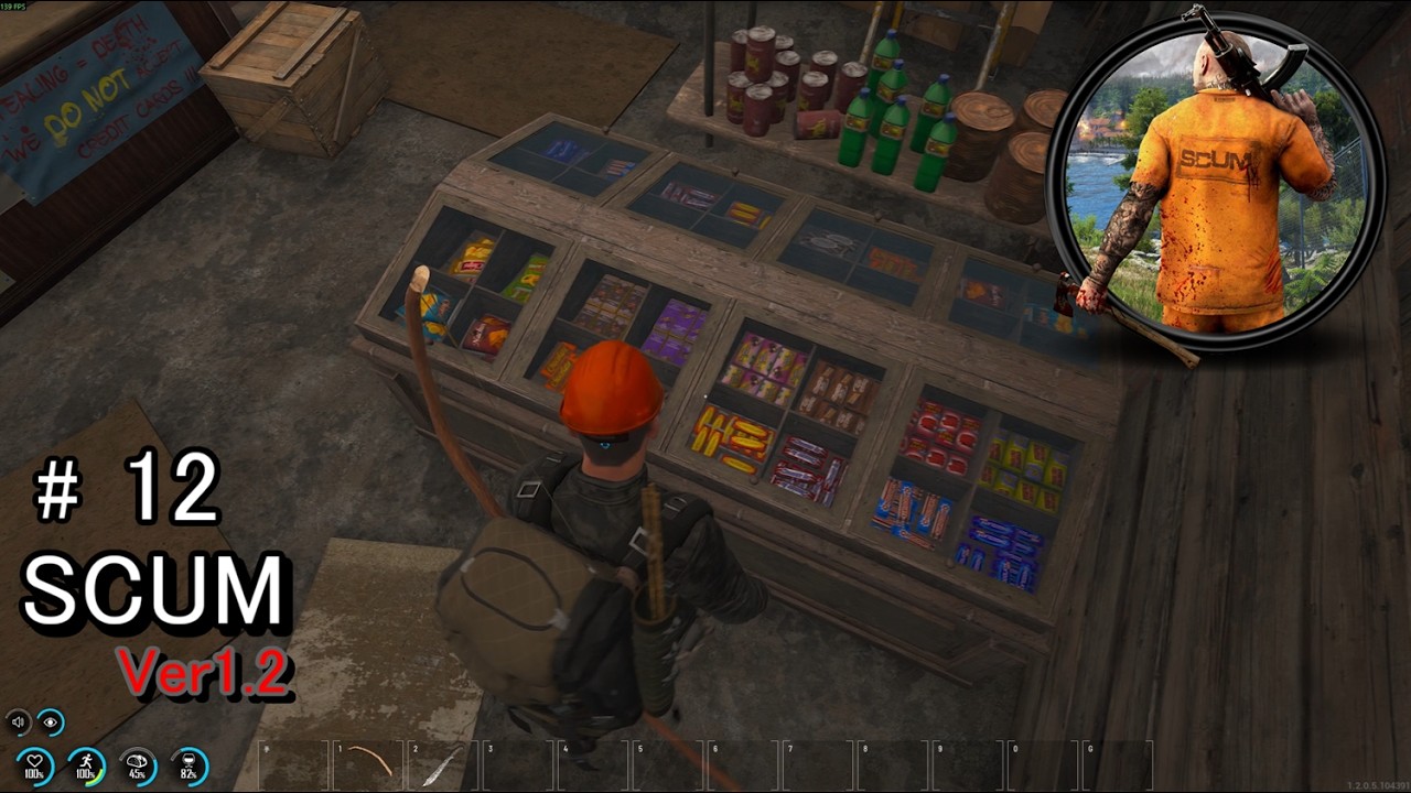 スカム【SCUM】バージョン1.2 実況#12 スタッシュに大幅改修、その他NPCの挙動の調整や、新規乗り物の追加など盛り沢山！オープンワールドゾンビサバイバルを攻略！