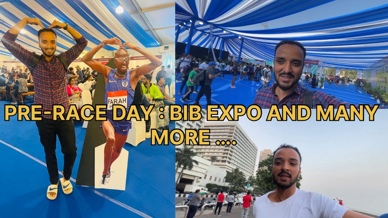 TATA MUMBAI MARATHON 2025 :-PRE-RACE DAY,SHAKE OUT RUN AND BIB EXPO | PART -1 | FIRST FULL MARATHON