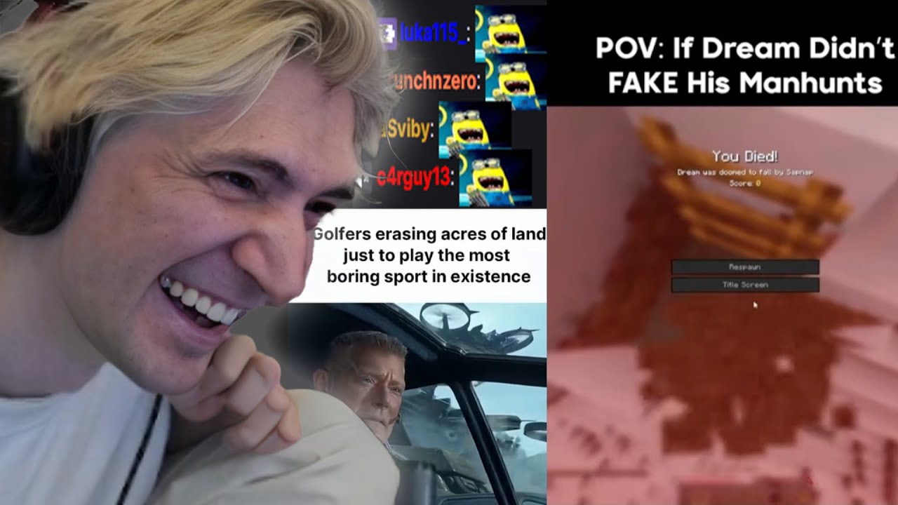 Funny Clips that ACTUALLY made xQc Laugh #1