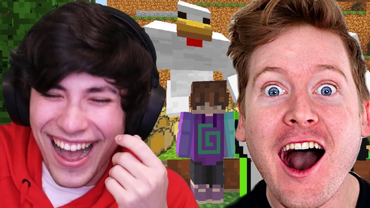 Wesley Reacts To Minecraft, But If George Laughs He Lose FINALE