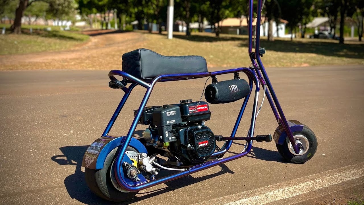 Construindo uma mini motocicleta do zero ( do inicio ao fim )