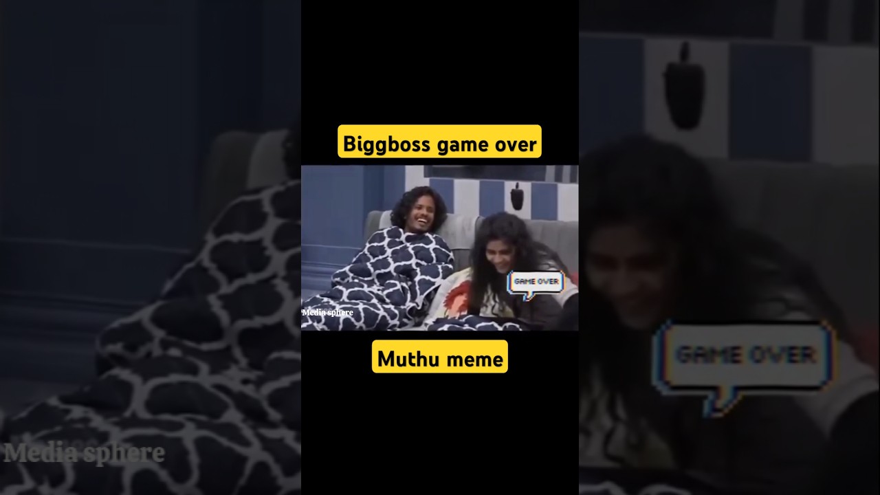 Biggboss season 8 soundharya comedy meme #memes #comedy #biggboss #muthukumaran #soundharya