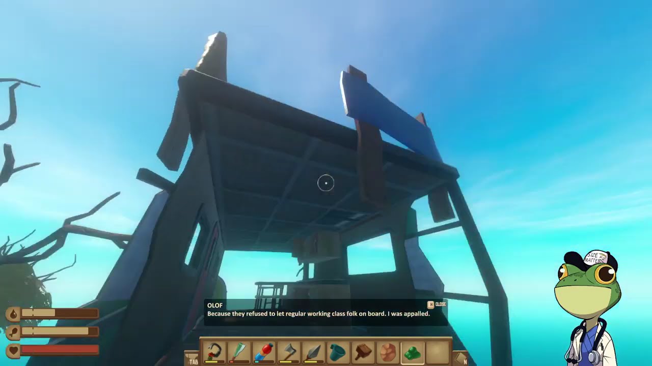 Raft & Vintage Story | exploring the funny zipline island. It better be funny