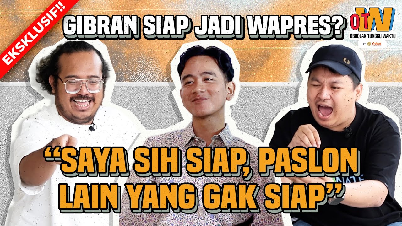 OTW - EKSKLUSIF!! GIBRAN BOCORKAN PLAN KEDEPAN USAI JADI WAPRES TERPILIH