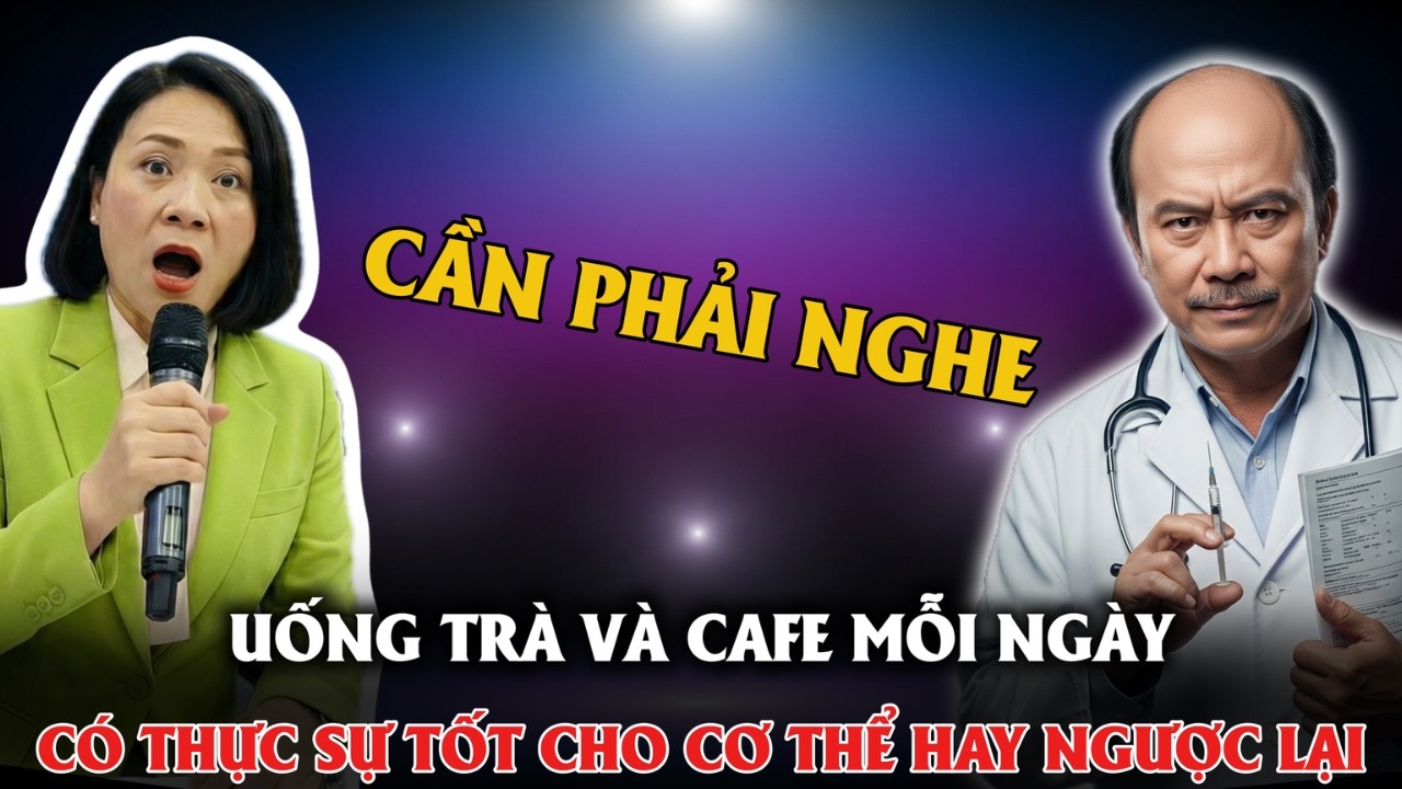 GIẢI MÃ UỐNG TRÀ VÀ CAFE MỖI NGÀY CÓ THỰC SỰ TỐT CHO CƠ THỂ