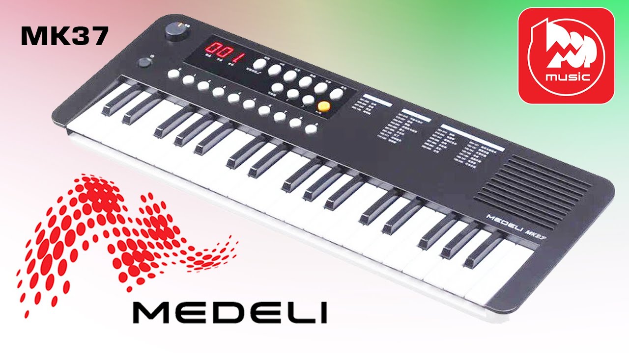 Синтезатор с мини-клавишами Medeli MK37